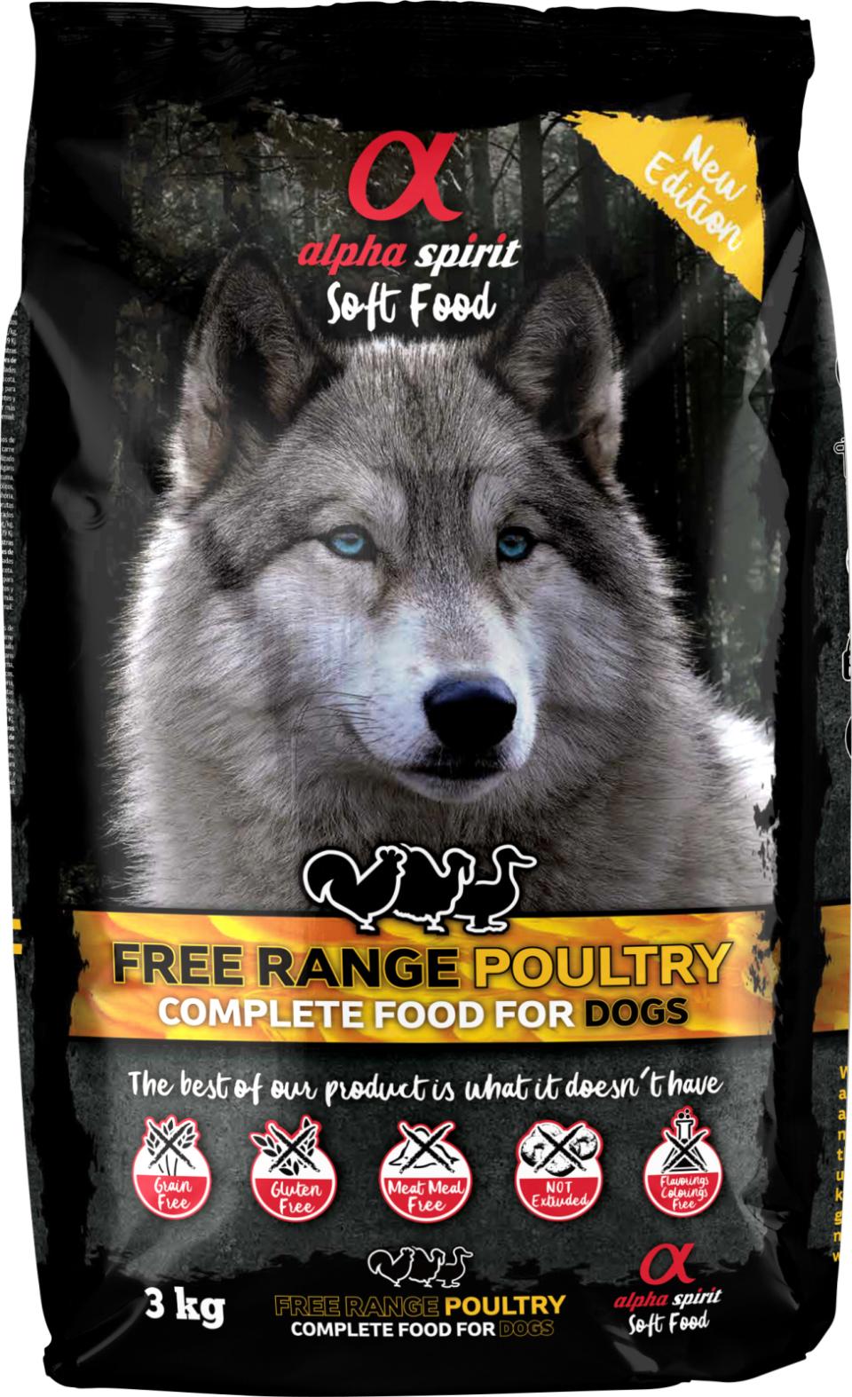 AlphaSpirit Complete Hundmat Kyckling 3kg