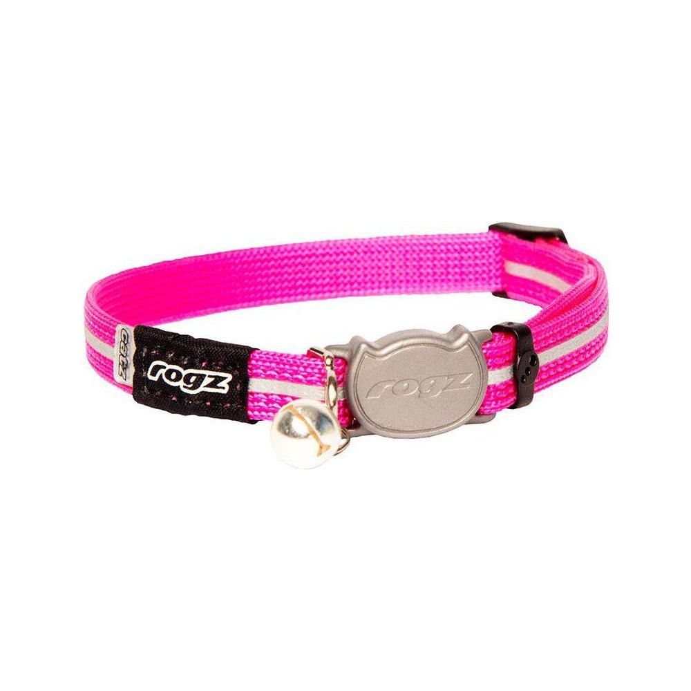 Rogz Alleycat Halsband - Rosa XS