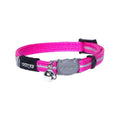 Rogz Alleycat Halsband - Rosa XS