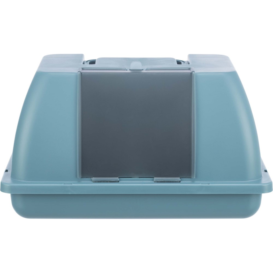 Transportbox, fågel/smådjur, 31.5 × 17 × 20.5 cm, blå