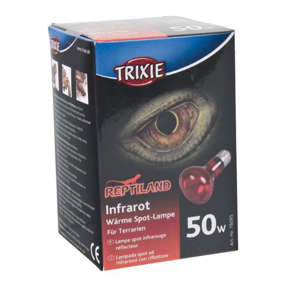 Terrarielampa Infraröd 63x100mm 50W