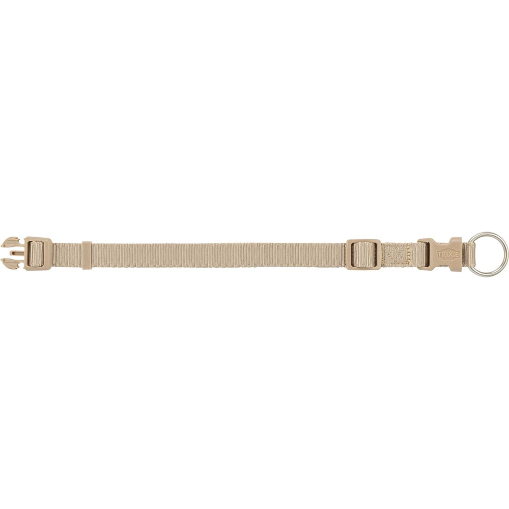 Premium halsband, XXS-XS: 15-25 cm/10 mm, sand