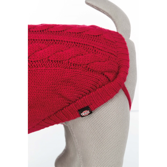 Kenton pullover, L: 55 cm, röd