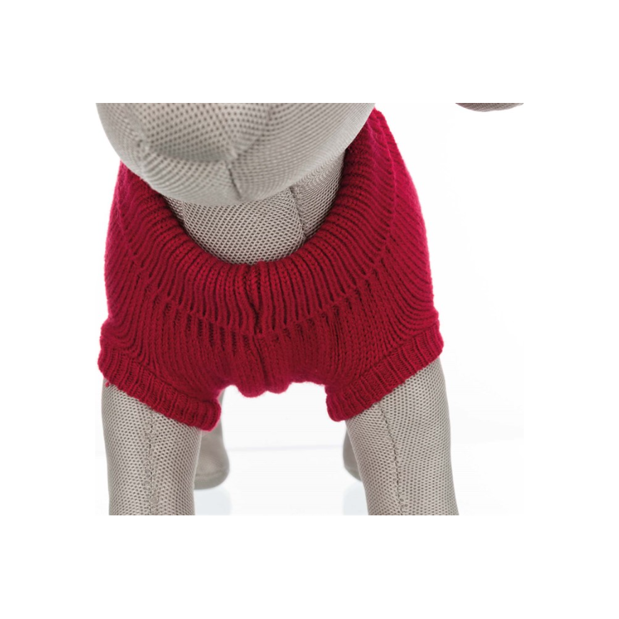 Kenton pullover, L: 55 cm, röd