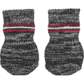 Hundsockar non-slip 2-pack, XS-S, grå