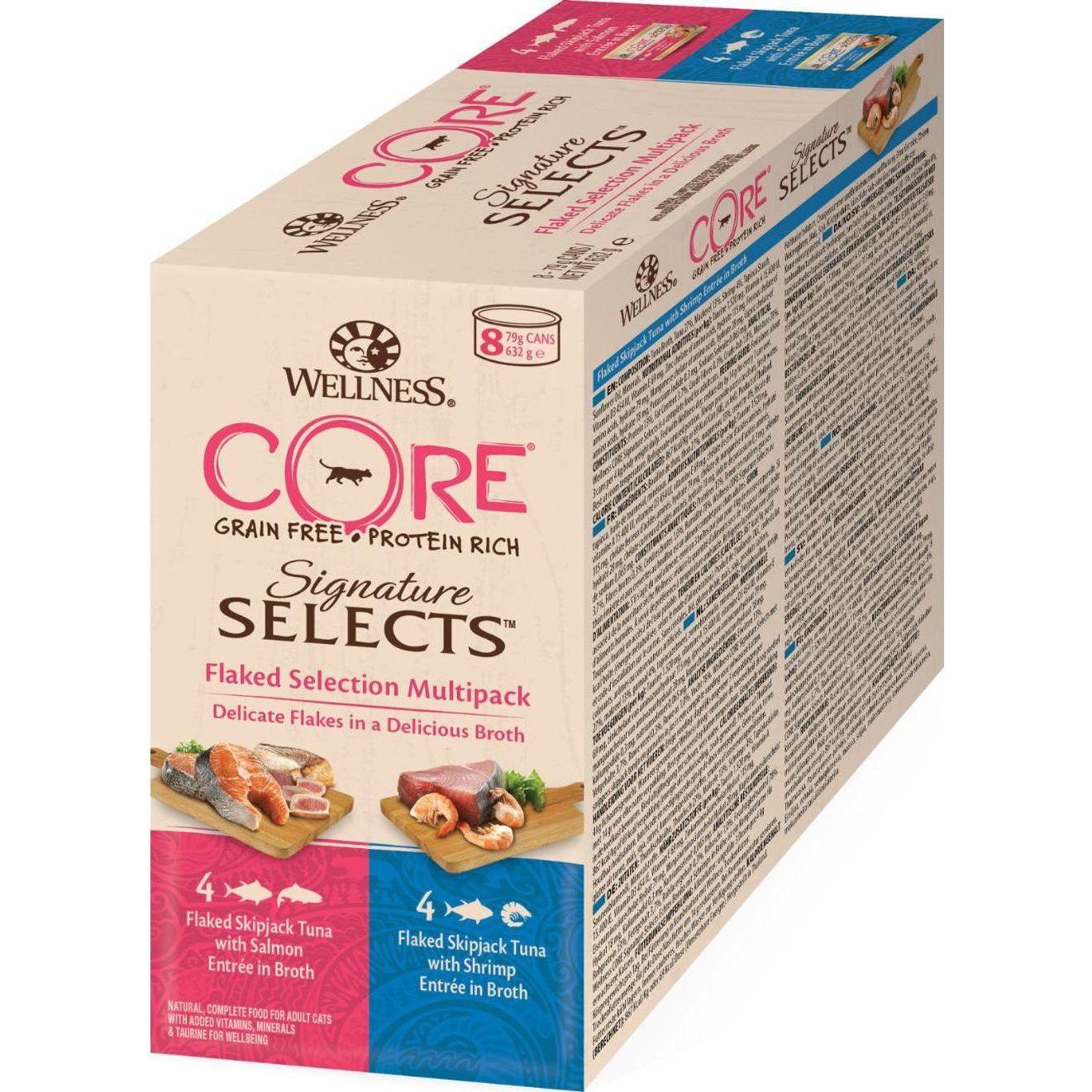CORE Signature Selects Flaked Selection Multipack 80g x 6