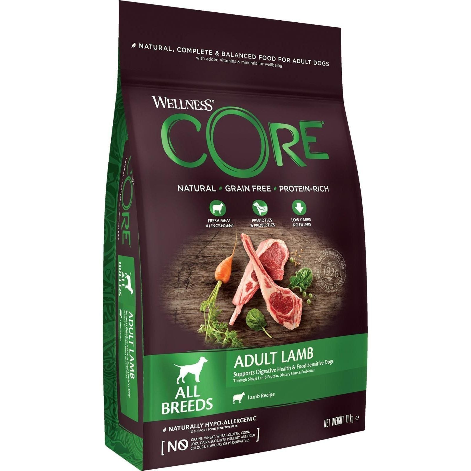 CORE Dog Adult All Breeds Lamb 10 kg