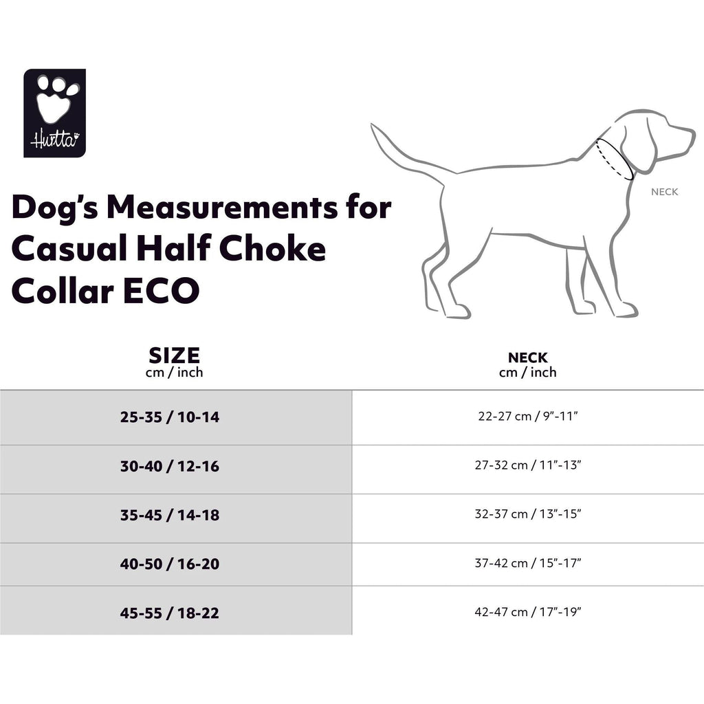 Hurtta Casual Half Choke Collar Eco Cinnamon